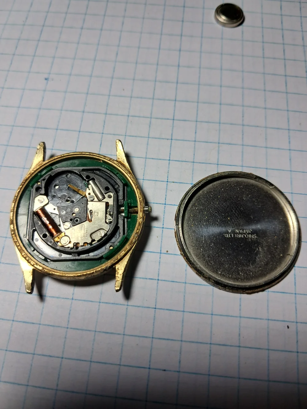 Pulsar Gold Tone Quartz Dress Watch - Gold Dial